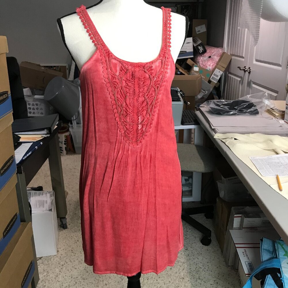Women's Black Swan Red tank dress Size M